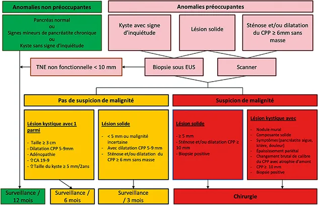 Schéma de dépistage préconisé par les experts