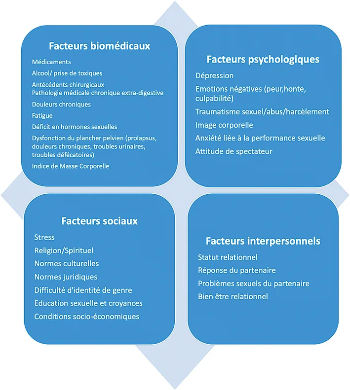 Figure 2 : Facteurs pouvant influencer la sexualité