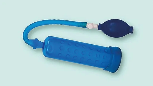 Figure 3 : Exemple de pompe à pénis permettant d’obtenir une érection